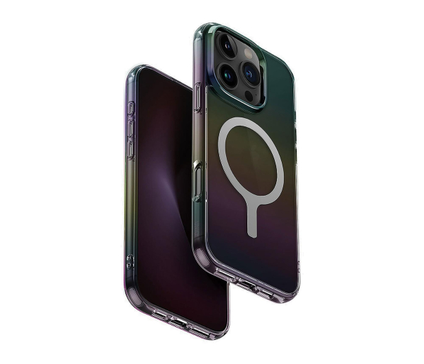 Uniq Etui Iridescia do iPhone 16 Pro Magclick Charging midnight - 1348588 - zdjęcie